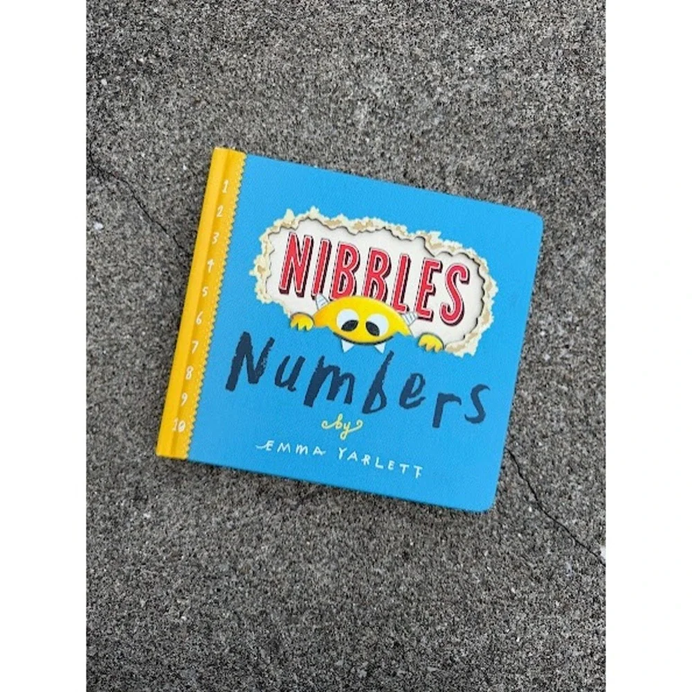 Nibbles Numbers by Emma Yarlett Kane Miller Board Book Counting Monster‎ 2019